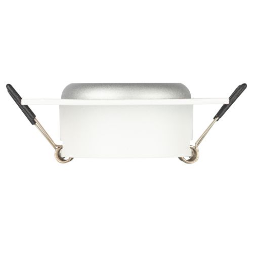  Светильник KL110 MR16 GU5.3 встраив. алюм. WH/SL бел./серебро матов. ЭРА Б0061532 фото в каталоге от BTSprom.by