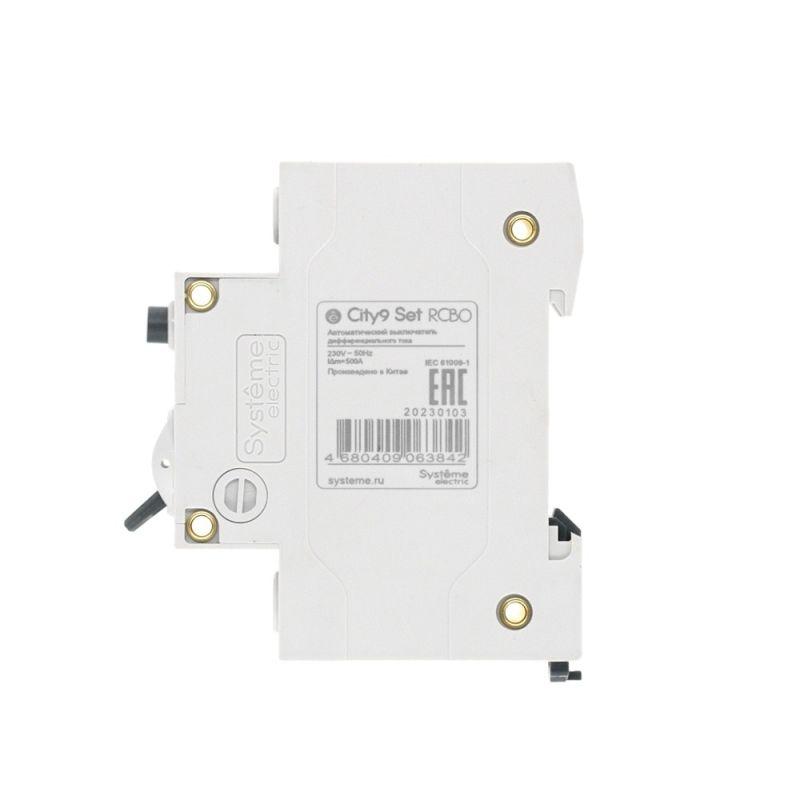  Выключатель автоматический дифференциального тока 2п (1P+N) C 16А 30мА тип A 4.5кА City9 Set 230В SE C9D55616 фото в каталоге от BTSprom.by