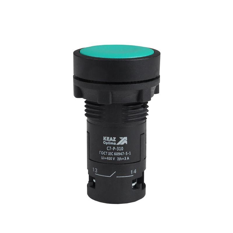кнопка optisignal compact d22 с7-p-301 зел. 1нз xb7na32 кэаз 362026 от BTSprom.by