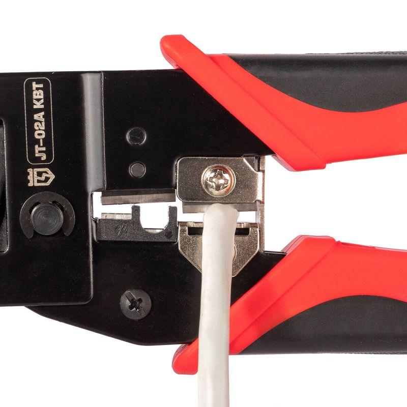  Пресс-клещи для RJ разъемов JT-02A МАСТЕР КВТ 101929 фото в каталоге от BTSprom.by