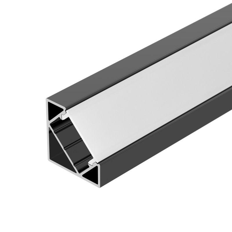 профиль sl-kant-h18-2000 black l2000 алюм. arlight 049430 от BTSprom.by