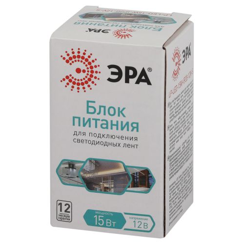  Блок питания LP-LED 15W-IP20-12V-S Эра Б0061118 фото в каталоге от BTSprom.by
