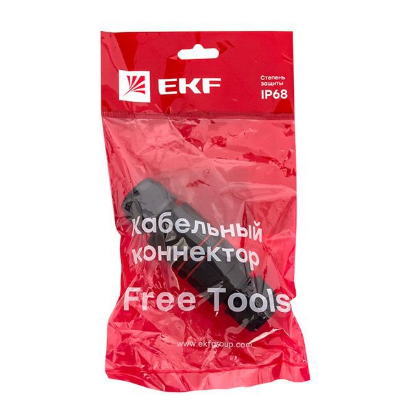  Коннектор кабельный I-образ. СМК 5PIN IP68 FreeTools PROxima EKF cct2-smk5 фото в каталоге от BTSprom.by