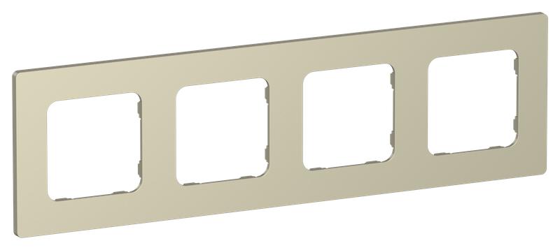 рамка 4-м сп flite ру-4-к-флш шампань iek fi-m42-32-20-k37 от BTSprom.by