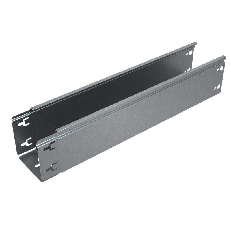 Лоток листовой неперфорированный 150х100 L2500 0.7мм "Быстрый монтаж ПЛЮС" LNplus100-150-0.7-2500 INOX304 КМ PL13226 от BTSprom.by