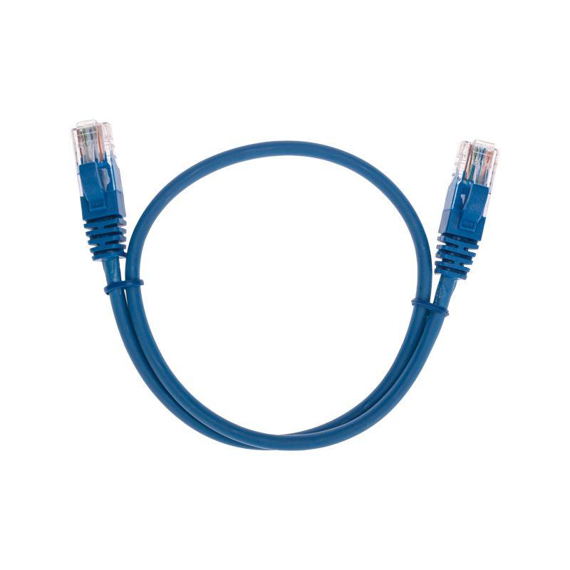 патч-корд u/utp cat 5e rj45-rj45 26awg lszh син. 0.5м rexant 02-0104-05 от BTSprom.by