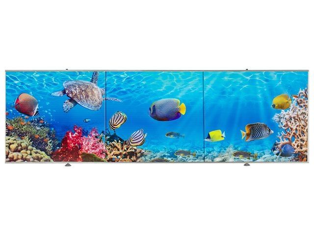 экран под ванну 3d 1,7м, морское дно, perfecto linea 36-031710 от BTSprom.by