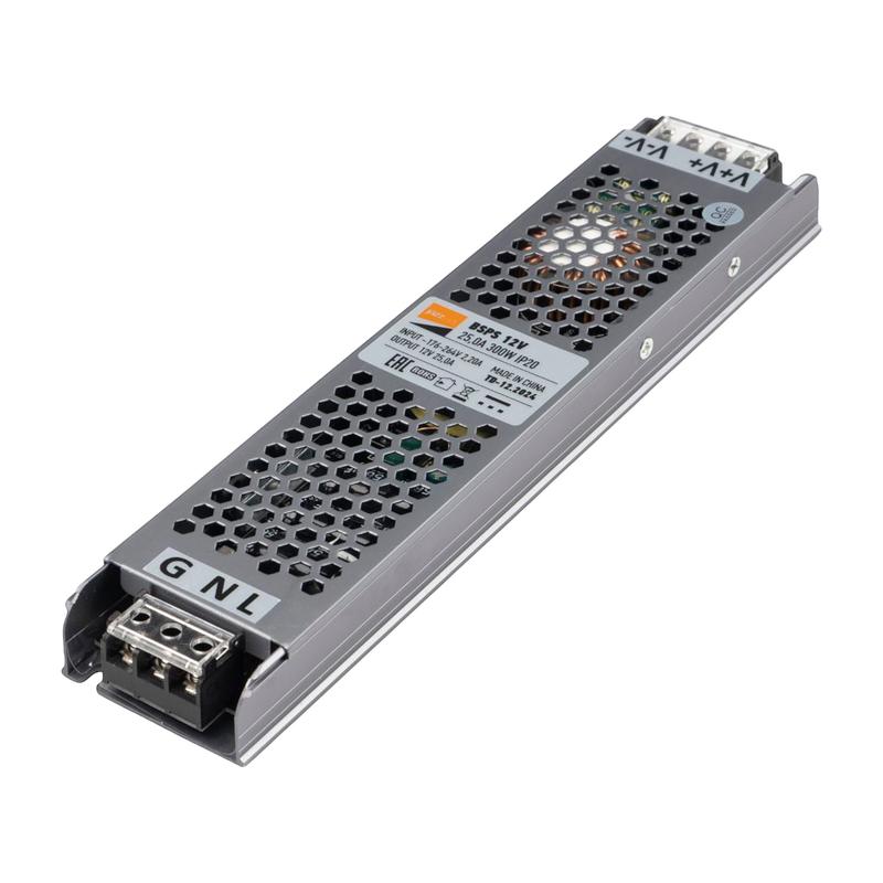  Блок питания для светодиод. ленты BSPS 12В 25.00А=300Вт IP20 JazzWay 5062146 фото в каталоге от BTSprom.by