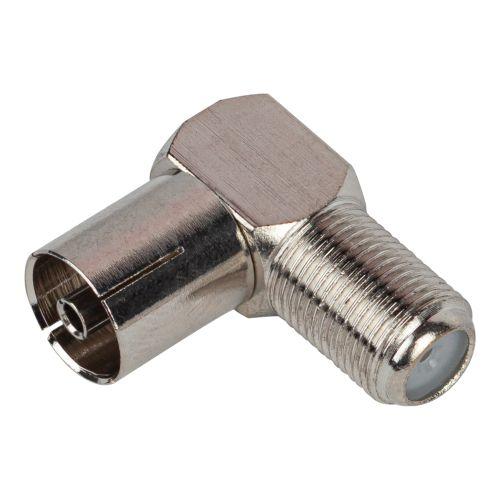 переходник simple rs-a03 гнездо f-гнездо tv угловой эра б0048294 от BTSprom.by