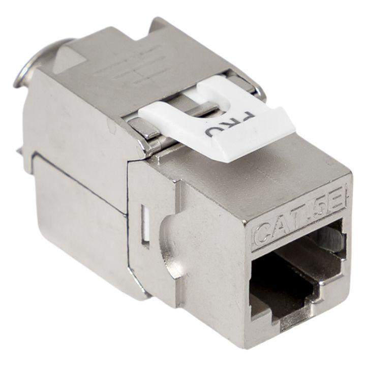 модуль keystone кат.5e stp экранир. 110 idc 180град. самозажимной (toolless) teracom pro ekf trp-kstn-t180d-5estp от BTSprom.by