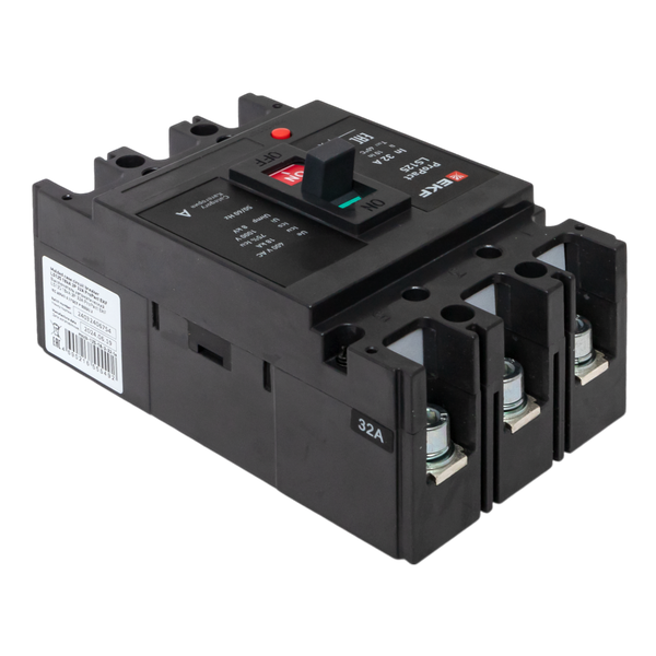  Выключатель автоматический 3п 32А 18кА LS125 ProPact EKF mccb-125-18-3-32-ls фото в каталоге от BTSprom.by