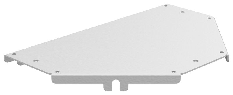 Крышка разветвителя Т-образ. осн.80 2мм RAL 9016 ESCA 7 IEK ES7-RTD-080-20-RGA от BTSprom.by