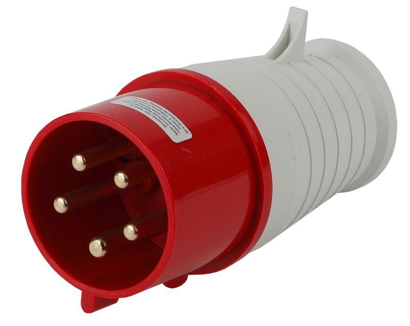 вилка переносная 25 3р+ре+n 32а 380в ip44 v-32-3p-pe-n-ip44 эра б0032854 от BTSprom.by