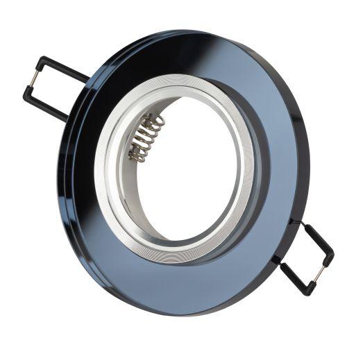 Светильник точечный DK7 CH/BK 50Вт MR16 12В декор стекло круглое хром./черн. ЭРА C0043793 фото в каталоге от BTSprom.by  Светильник точечный DK7 CH/BK 50Вт MR16 12В декор стекло круглое хром./черн. ЭРА C0043793 фото в каталоге от BTSprom.by