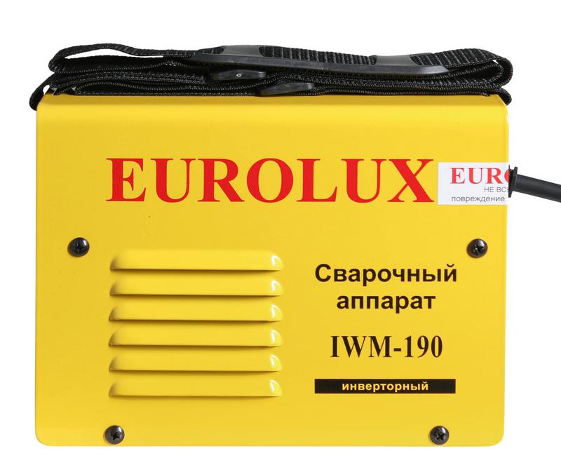 инвертор сварочный iwm190 eurolux 65/27 от BTSprom.by