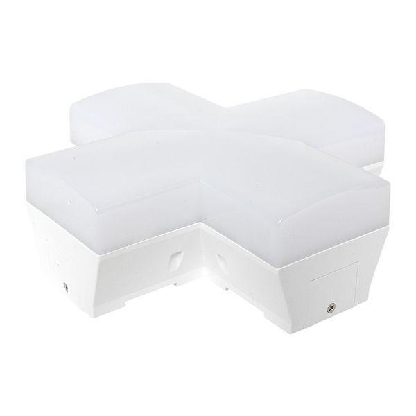 коннектор фигурный для светодиод. линейных светильников дбо-x 12вт 6500к ip20 бел. luma ekf lbl-x-12-w-6500 от BTSprom.by