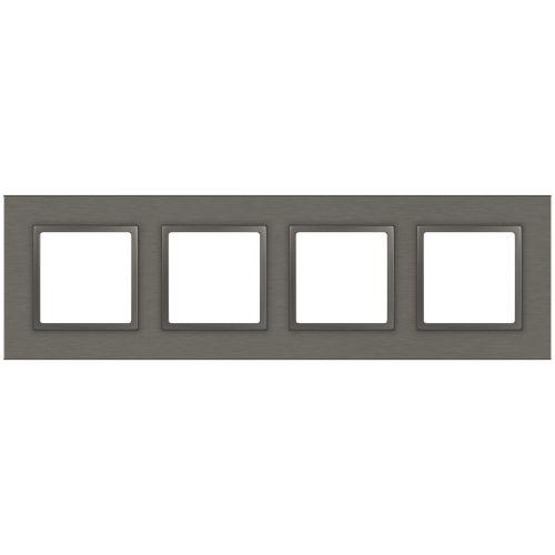 рамка 4-м elegance 14-5204-16 метал. титан эра б0065845 от BTSprom.by