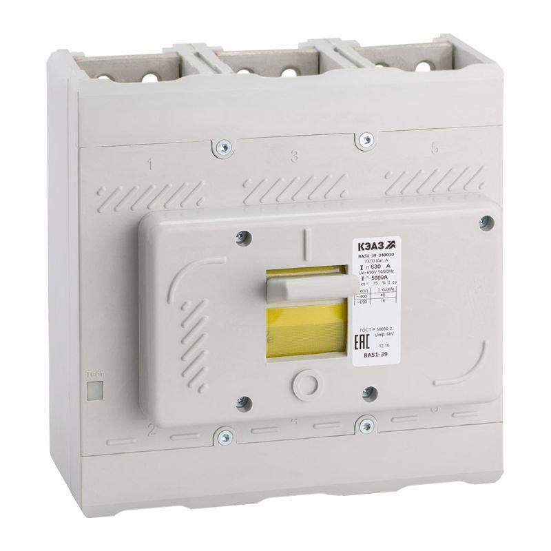 выключатель автоматический 500а 2000im ва51-39-340010 ухл3 690в ac кэаз 220860 от BTSprom.by