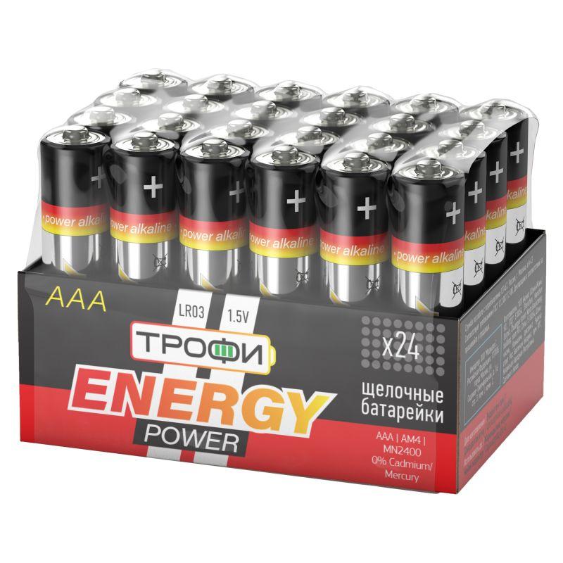 элемент питания алкалиновый aaa/lr03 lr03-24 bulk energy power alkaline (уп.24шт) трофи б0035375 от BTSprom.by