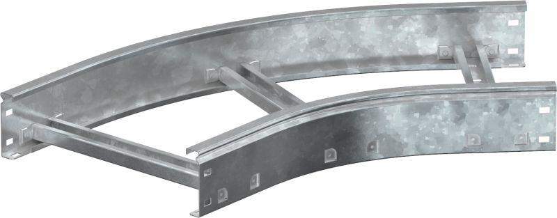 Угол для лотка 45град. 600х100 R300 LESTA HDZ IEK CPG04-4-45-100-600-HDZ от BTSprom.by