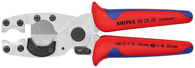 труборез-ножницы для комбинированных многослойных (d 12 -25мм) и защитных труб (d 18-35мм) l-210мм knipex kn-902520sb от BTSprom.by