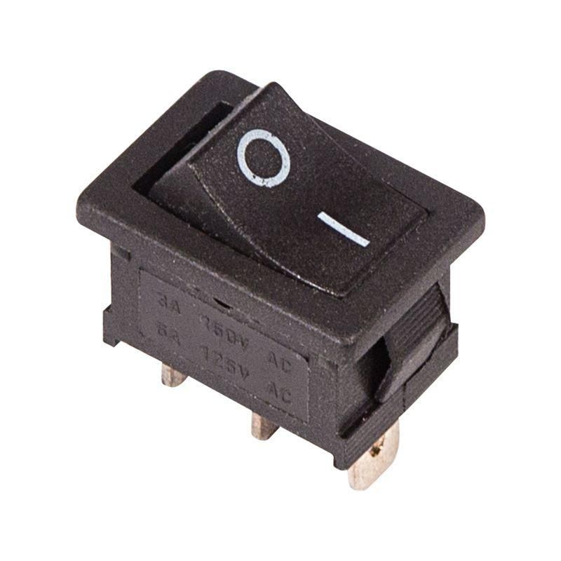 выключатель клавишный 250в 6а (3с) on-on черн. mini (rwb-202; sc-768) rexant 36-2130 от BTSprom.by