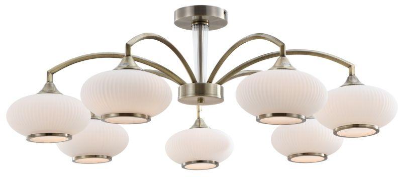 люстра avarice 2077-307 7хe27 60вт классика rivoli б0055609 от BTSprom.by