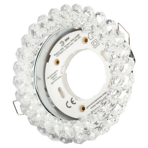  Светильник точечный DK84 CH/WH 13Вт GX53 220В хром./прозр. ЭРА Б0020573 фото в каталоге от BTSprom.by