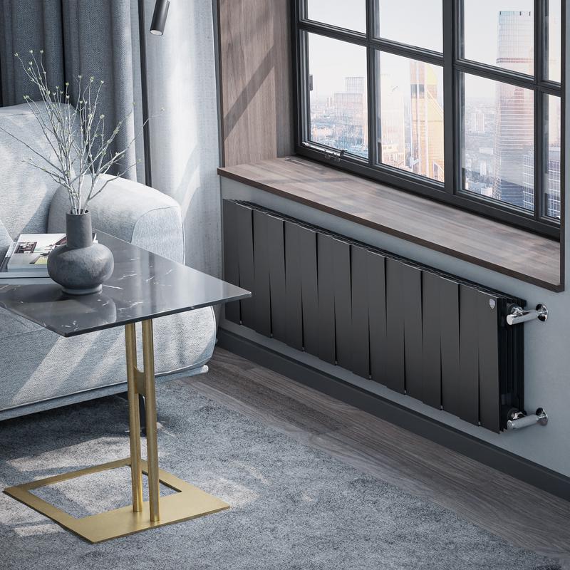  Радиатор PianoForte 300 16 секц. биметал. Noir Sable Royal Thermo НС-1346061 фото в каталоге от BTSprom.by