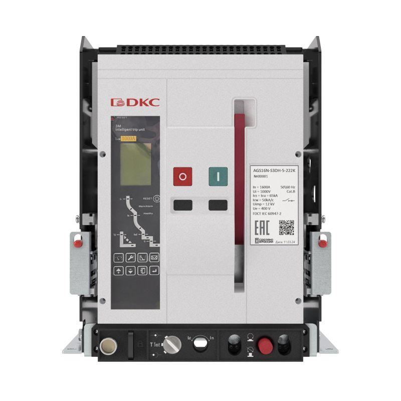  Выключатель автоматический воздушный AGS08N 3Р 800А 65кА расцепитель 3H выкатной управление 220В AC вертик. подключение YON AGS08N-S3DV-6-222K фото в каталоге от BTSprom.by