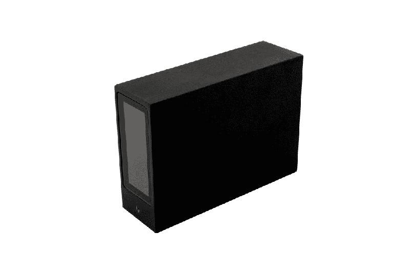 бра двухстороннее gw-a015-6-bl-ww 6вт 3000к ip54 d-2 черн. designled 00-00002096 от BTSprom.by