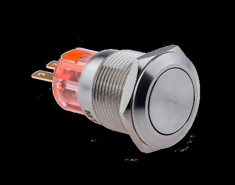 кнопка ip67 без подсветки с возвратом 1no+1nc mt67-r11 овен 107335 от BTSprom.by