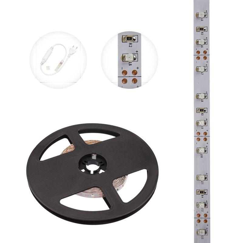  Лента светодиодная SMD3528 4.8Вт/м 60LED/м 12В IP20 красн. (уп.5м) Lamper 141-331 фото в каталоге от BTSprom.by