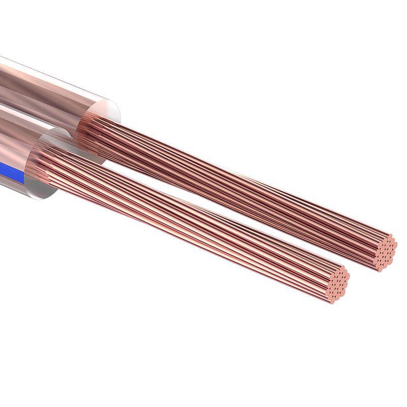 кабель stereo 2х1.00 прозр. blueline (уп.10м) rexant 01-6205-3-10 от BTSprom.by