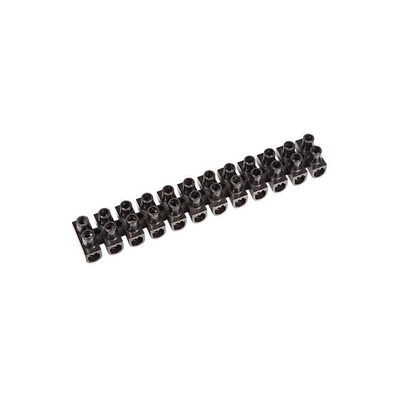 колодка клеммная кв-10 10а 10кв.мм pp (полипропилен) черн. (уп.10шт) rexant 07-5010-2 от BTSprom.by