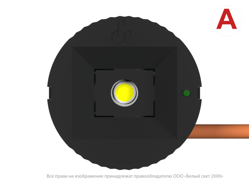  Светильник аварийный BS-OKO-10-L1-24 Black Белый свет a15319 фото в каталоге от BTSprom.by