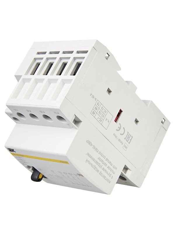  Контактор модульный КМ40-40МР AC с ручным управ. KARAT IEK MKK22-40-40 фото в каталоге от BTSprom.by