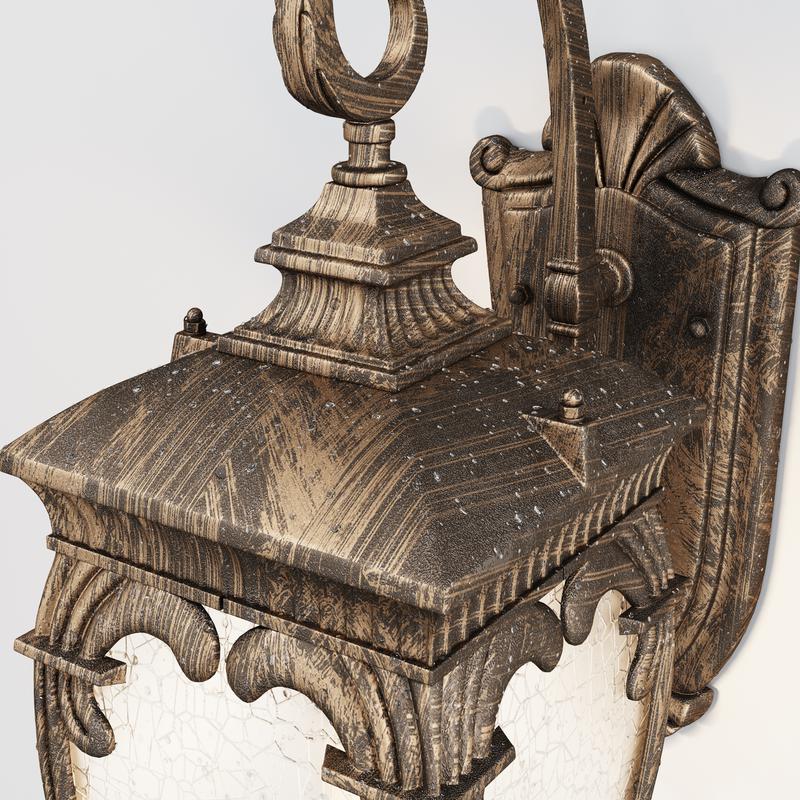  Светильник Fleur 1х60Вт E27 IP44 бра настен. Maytoni O414WL-01GB фото в каталоге от BTSprom.by