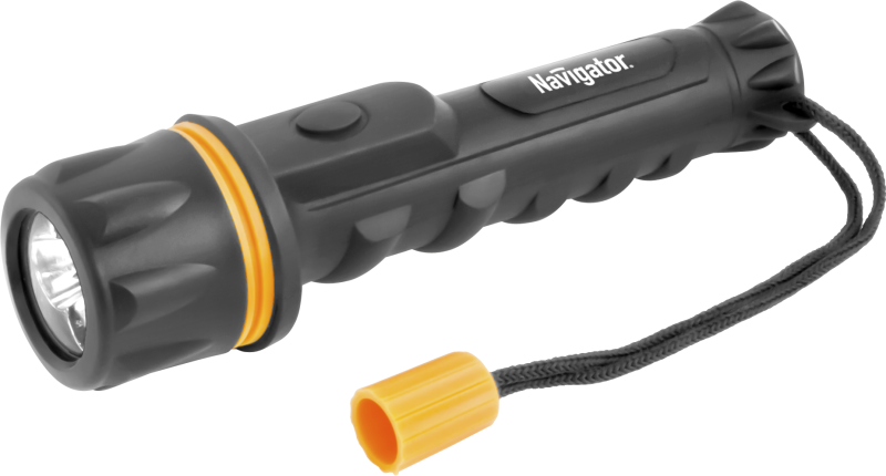 фонарь 71 584 npt-r06-2aa пластик+резина 1led 0.5вт navigator 71584 от BTSprom.by