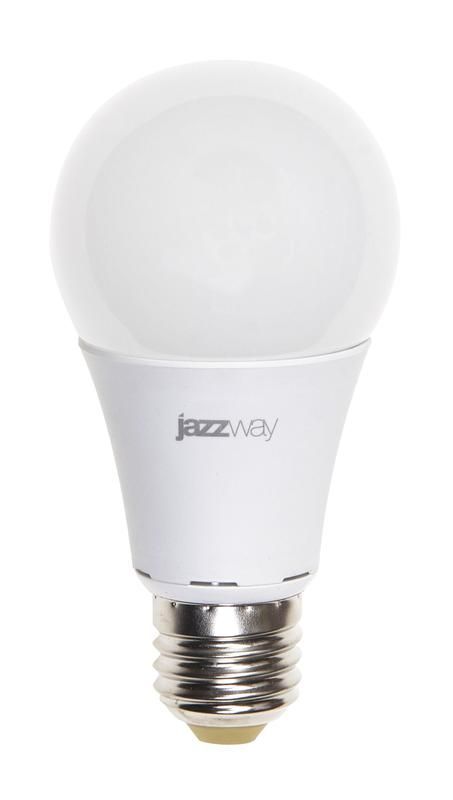 лампа светодиодная pled-eco 11вт a60 грушевидная 3000к тепл. бел. e27 880лм 230в jazzway 1033208 от BTSprom.by