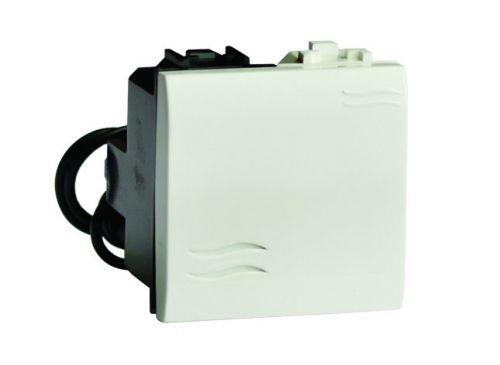 выключатель кнопочный 1-кл. 2мод. brava 16а ip20 с подсветкой сл. кость dkc 75022sl от BTSprom.by