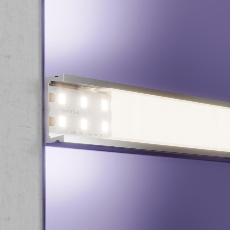  Лента светодиодная 24В 2835 20Вт/м 4000К IP20 15мм (уп.5м) Maytoni 20029 фото в каталоге от BTSprom.by