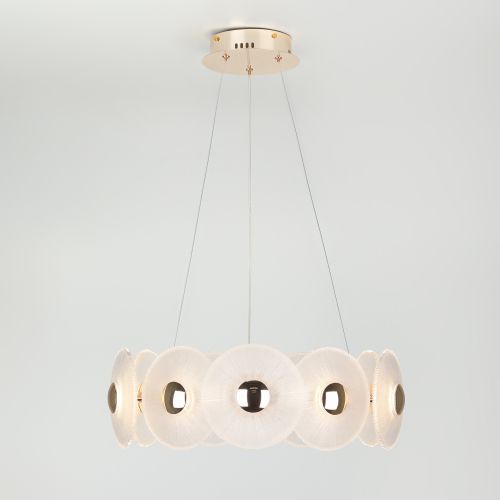  Люстра светодиодная Helena 6134-101 LED 30Вт 3000К дизайн Rivoli Б0061977 фото в каталоге от BTSprom.by