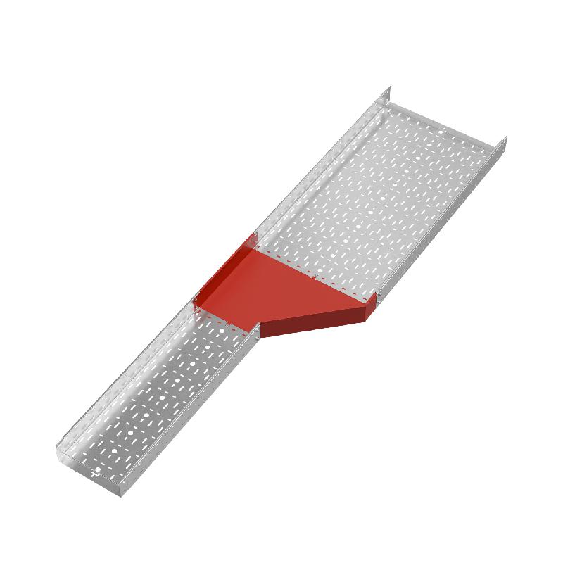 Переходник для лотка правый 100х300-600 сталь 1мм "ПЛЮС" PDplus100-300-600-R КМ PL0687 фото в каталоге от BTSprom.by Переходник для лотка правый 100х300-600 сталь 1мм "ПЛЮС" PDplus100-300-600-R КМ PL0687 фото в каталоге от BTSprom.by