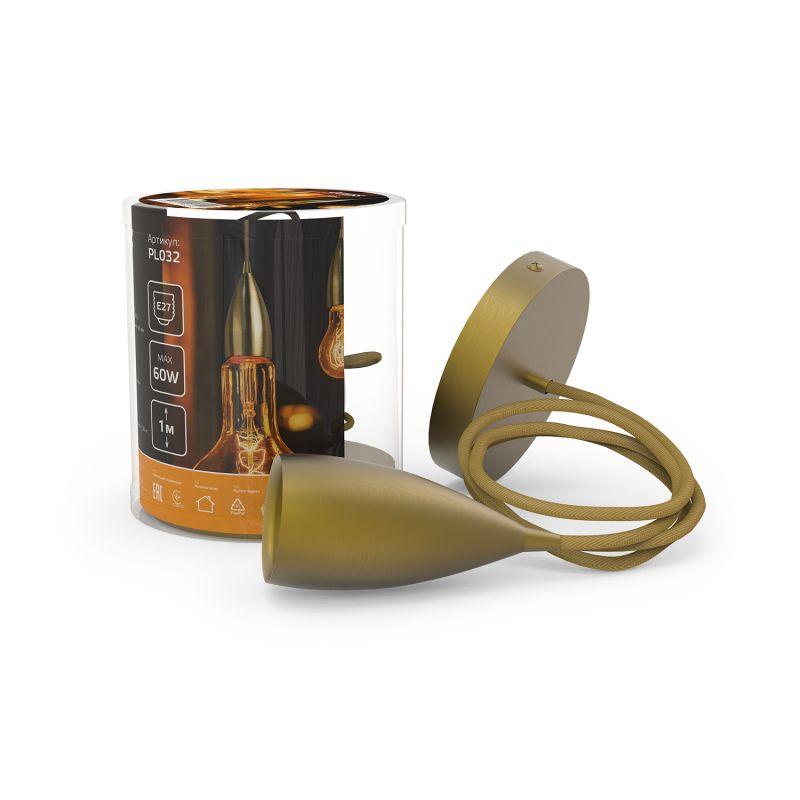светильник decor e27 ip20 200-240в 1м подвесной бронз. gauss pl032 от BTSprom.by