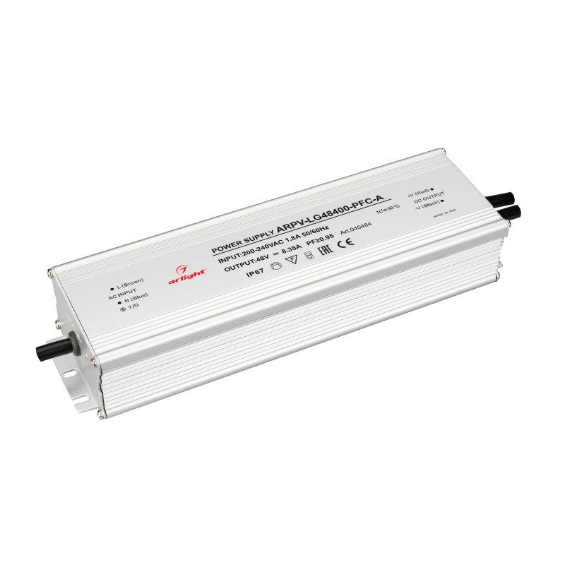 блок питания arpv-lg48400-pfc-a 48в 8.3а 400вт ip67 металл arlight 045484 от BTSprom.by