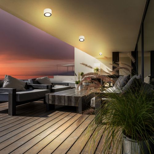  Светильник OL28 WH/BK GX53 IP44 настен./потолочн. спот черн./бел. Эра Б0055581 фото в каталоге от BTSprom.by