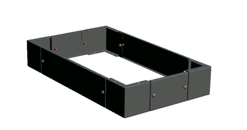 цоколь 100х600х400мм (щрнм-8; щрнм-9) proxima ekf c-100x600 от BTSprom.by