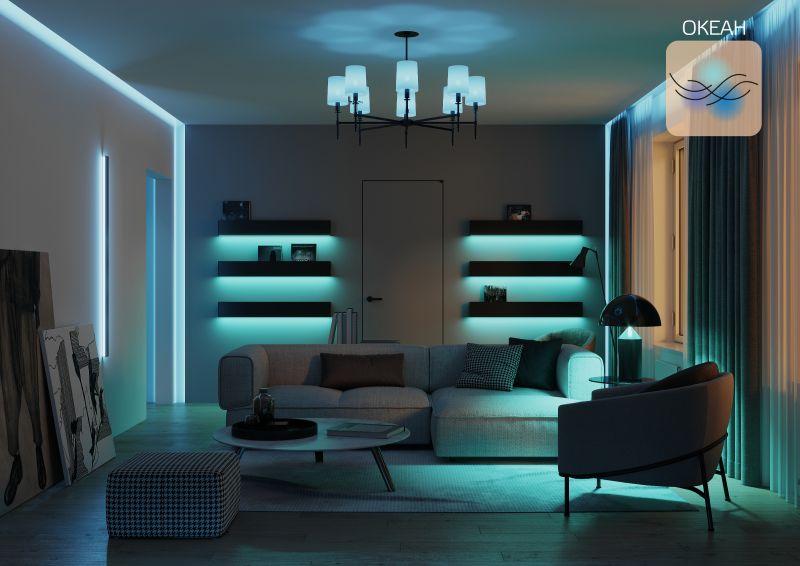 Лампа светодиодная умная Smart Home 8.5Вт A60 грушевидная 2700-6500К E27 806лм RGBW + измен. цветов. темпер.+ диммир. управление по Wi-Fi GAUSS 1170112 фото в каталоге от BTSprom.by