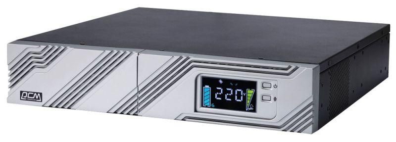 источник бесперебойного питания smart king rt srt-1000a lcd 900вт 1000в.а черн. powercom 1157673 от BTSprom.by